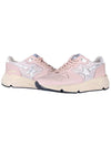 Running Sole Sports Low Top Sneakers Silver Pink - GOLDEN GOOSE - BALAAN 3