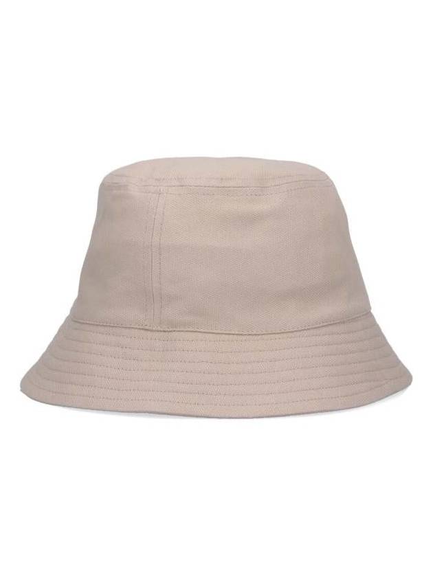 Haley Embroidered Logo Bucket Hat Beige - ISABEL MARANT - BALAAN 3