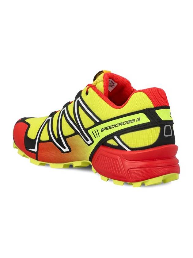 Speedcross 3 Low Top Sneakers Yellow Red - SALOMON - BALAAN 4