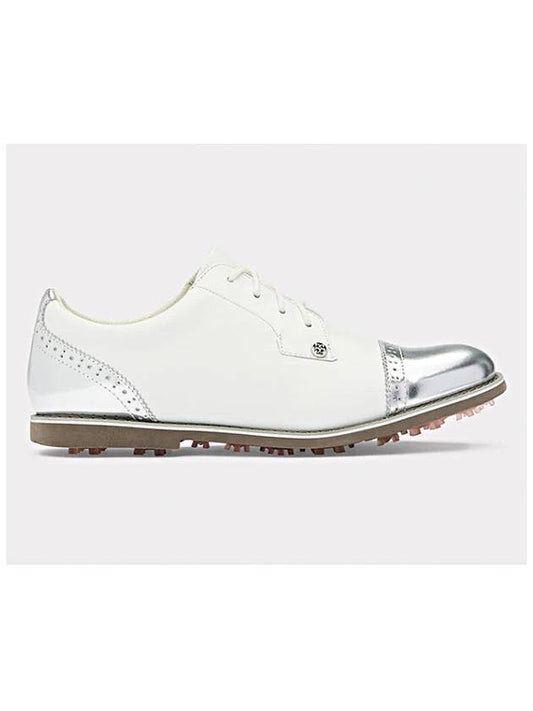 Women's Gallivator Cap Toe Spikelees Snow Sharkskin - G/FORE - BALAAN 2