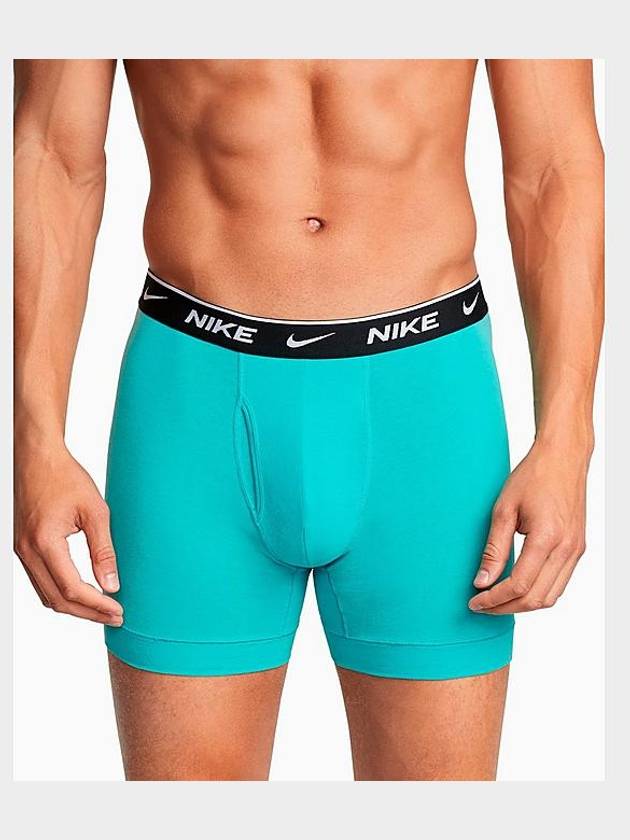 Essential Cotton Stretch Boxer Briefs 3-Pack - NIKE - BALAAN 4