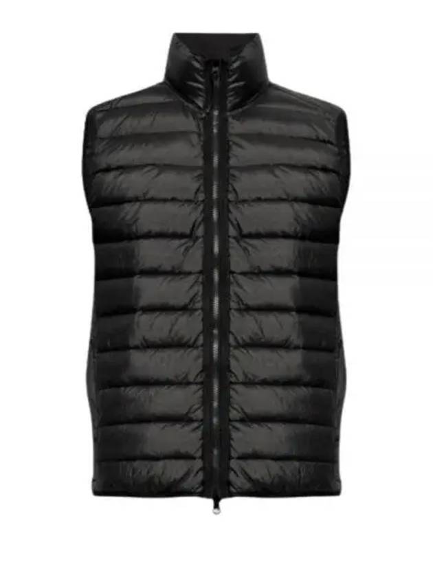 Loom Woven Chambers Recycled Nylon Down TC Vest Black - STONE ISLAND - BALAAN 2