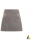 Eyelet Wool Mini Skirt 3741MDD11XB 247608 96 - MSGM - BALAAN 2