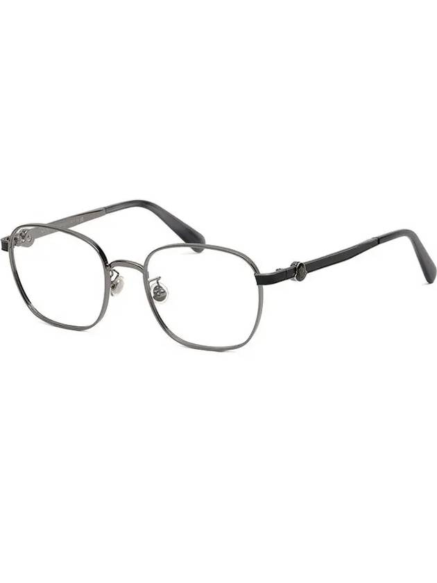 Eyewear Square Frame Eyeglasses Shiny Gunmetal - MONCLER - BALAAN 8