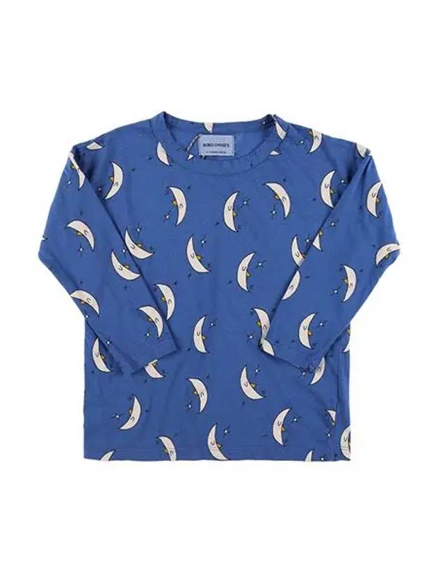 Long sleeve B224AC017 421 Crescent Moon Kids Tee - BOBO CHOSES - BALAAN 1