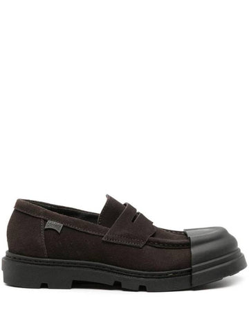 Junction Contrast Toe Cap Loafer Grey - CAMPER - BALAAN 1