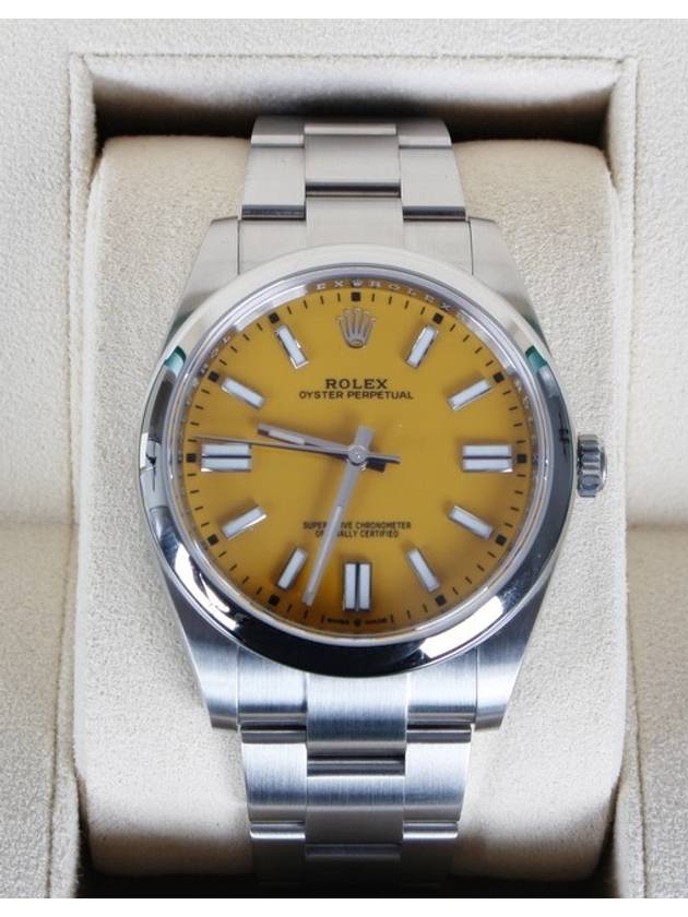 Rolex Oyster Perpetual 41 Yellow 21 Years - ROLEX - BALAAN 3