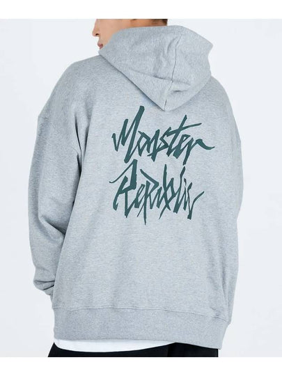 Movement Logo Hoodie Deep Green Grey - MONSTER REPUBLIC - BALAAN 2