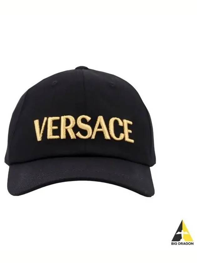 Logo Ball Cap Black - VERSACE - BALAAN 2