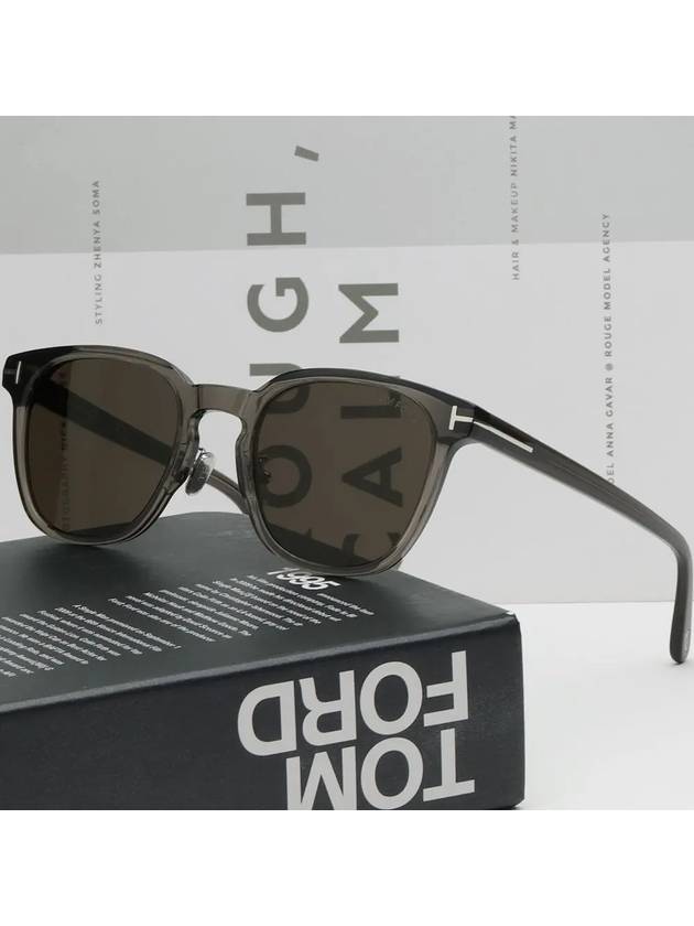 Eyewear Square Acetate Sunglasses Grey - TOM FORD - BALAAN 3