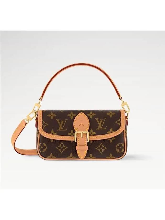 Nano Diane Monogram Shoulder Bag Brown - LOUIS VUITTON - BALAAN 3