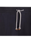 Men's Zipper Pocket Track Pants Navy - BRUNELLO CUCINELLI - BALAAN 4