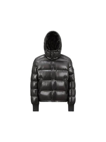 Men's Maljasset Short Down Padding Dark Grey - MONCLER - BALAAN 1