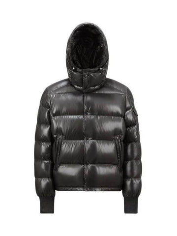 Men's Maljasset Short Down Padding Dark Grey - MONCLER - BALAAN 1