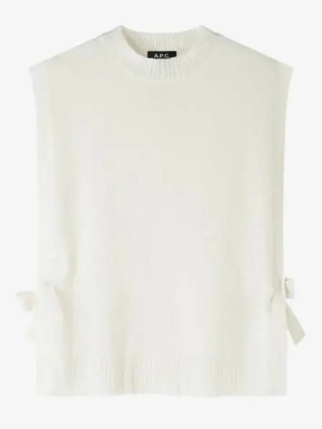 Margot Knitted Vest Ecru - A.P.C. - BALAAN 2