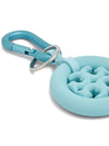 Puffed Up Logo Key Holder Blue - TORY BURCH - BALAAN 5