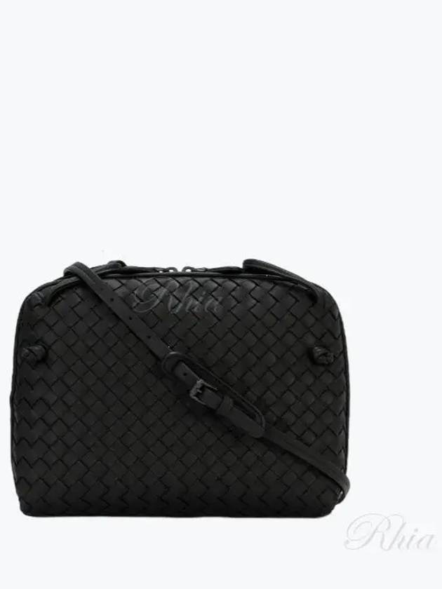 Nodini Intrecciato Cross Bag Black - BOTTEGA VENETA - BALAAN 2