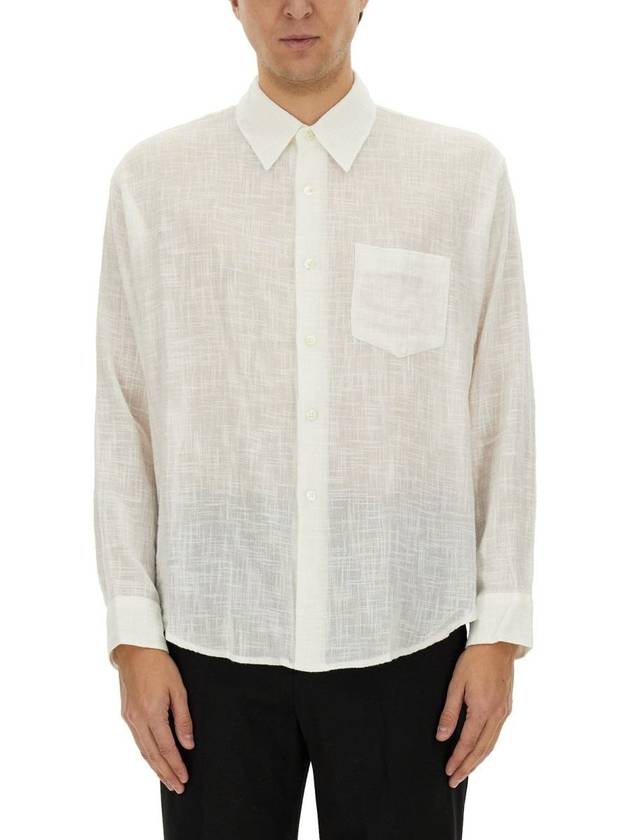 Coco Air Cotton Long Sleeve Shirt White - OUR LEGACY - BALAAN 2