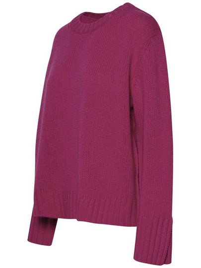 360 Cashmere 'Karine' Sweater In Fuchsia Cashmere Blend - 360 CASHMERE - BALAAN 2