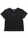 Functional Crop Short Sleeve T-Shirt Black - IMIRK - BALAAN 3