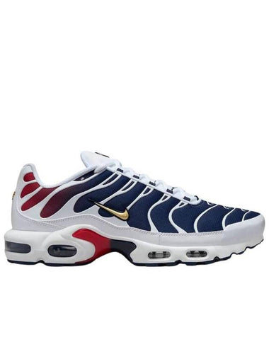 x Paris Saint Germain Air Max Plus White Metallic Gold FZ4776 100 - NIKE - BALAAN 1