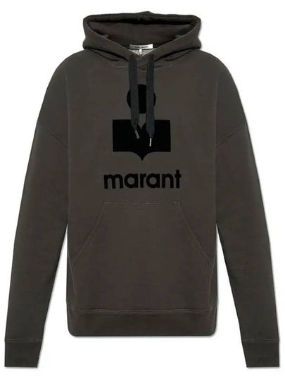 Miley Logo Hoodie Faded Black - ISABEL MARANT - BALAAN 2