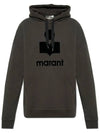 Miley Logo Hoodie Faded Black - ISABEL MARANT - BALAAN 2