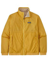 Reversible Microdini Zip Up Jacket Surfboard Yellow - PATAGONIA - BALAAN 4