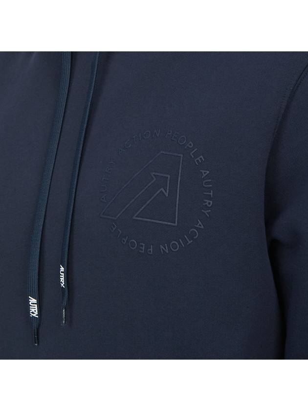 Men's brushed hoodie HOIM 414B BLUE - AUTRY - BALAAN 6