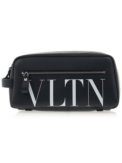 VLTN Pouch Bag Black - VALENTINO - BALAAN 2