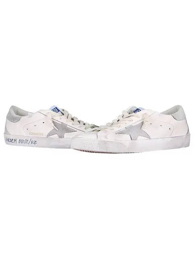 Super Star Suede Leather Low Top Sneaker White - GOLDEN GOOSE - BALAAN 2