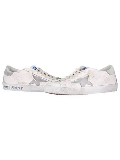 Super Star Suede Leather Low Top Sneaker White - GOLDEN GOOSE - BALAAN 2