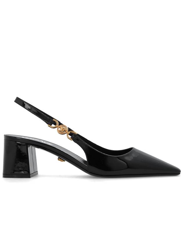 Versace Leather Pumps, Women's, Black - VERSACE - BALAAN 1