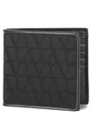 Toile Iconographe Half Wallet Black - VALENTINO - BALAAN 2