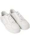 Step Leather Low Top Sneakers White - FENDI - BALAAN 4