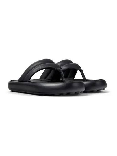 Pelotas Flota Leather Flip Flops Black - CAMPER - BALAAN 2