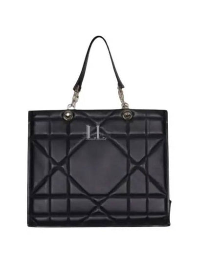 Archicannage Calfskin Large Essential Tote Bag Black - DIOR - BALAAN 2