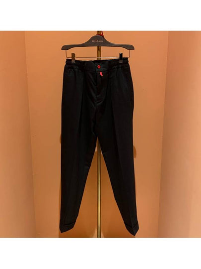 Side Pocket Banding Straight Pants Black - KITON - BALAAN 2