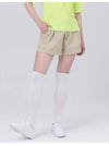 Full Waist Banding Eyelet String Beige Shorts DO3242PT67 1 - DOYOUKNOWMC GOLF WEAR - BALAAN 2