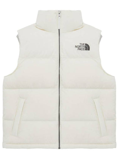 Men s Superflex Nuptse Down Vest Cream - THE NORTH FACE - BALAAN 1