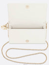 Lady Cannage Lambskin Chain Pouch Bag Latte - DIOR - BALAAN 5