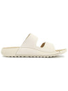 Women's 2nd Cozmo Slippers Ivory - ECCO - BALAAN 5