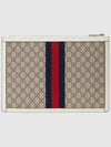 Ophidia Portfolio Clutch Bag White - GUCCI - BALAAN 3