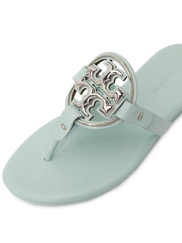 metal mirror soft sandals - TORY BURCH - BALAAN.