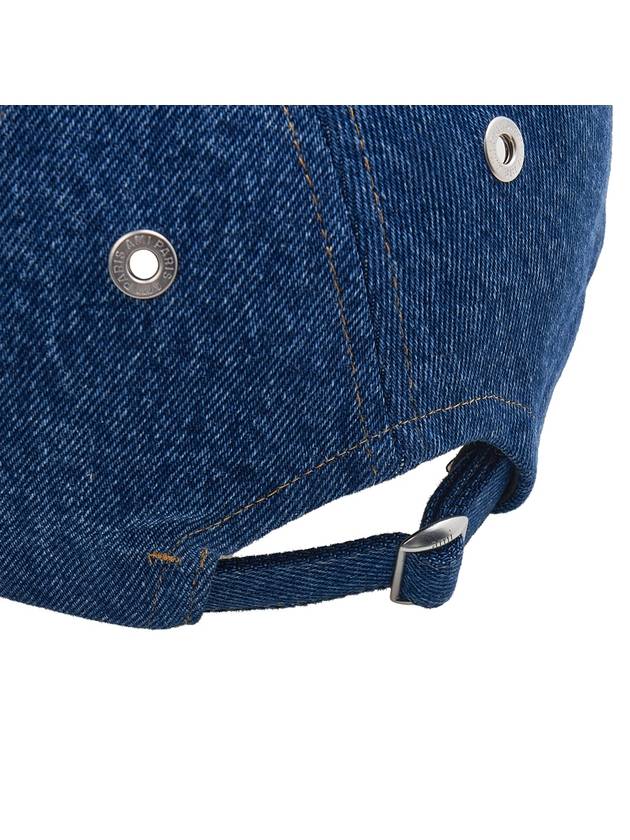 De Coeur Denim Ball Cap Blue - AMI - BALAAN 10