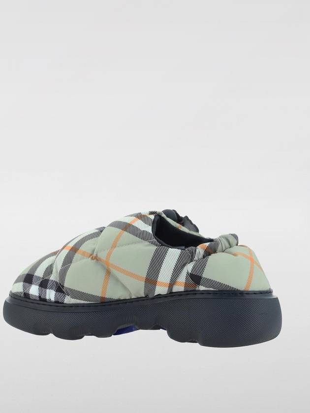 Check Nylon Pillow Loafers Green - BURBERRY - BALAAN 4