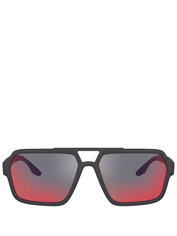 Prada Linea Rossa PS 01XS Black Rubber - PRADA - BALAAN 1