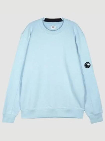 Diagonal Raised Fleece Sweatshirt Blue - CP COMPANY - BALAAN 2