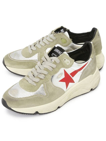 Running Sole Suede Low Top Sneakers Beige - GOLDEN GOOSE - BALAAN 2