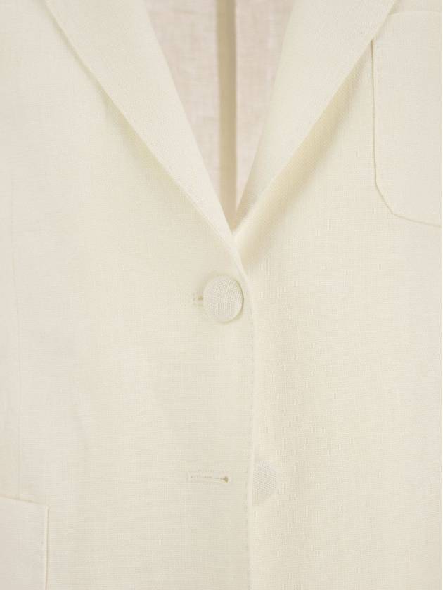 ADELAIDE - Linen two-button jacket - SAULINA - BALAAN 4